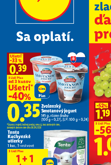 Zvolenský Smotanový jogurt