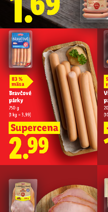 Bravčové párky