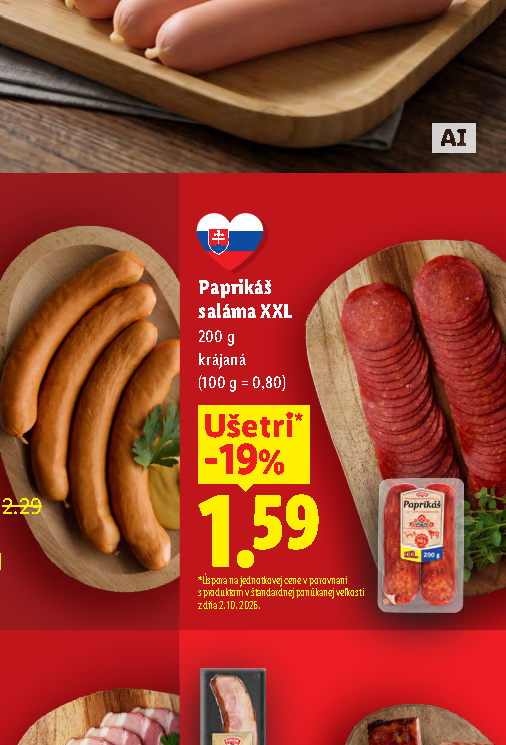 Paprikáš saláma XXL
