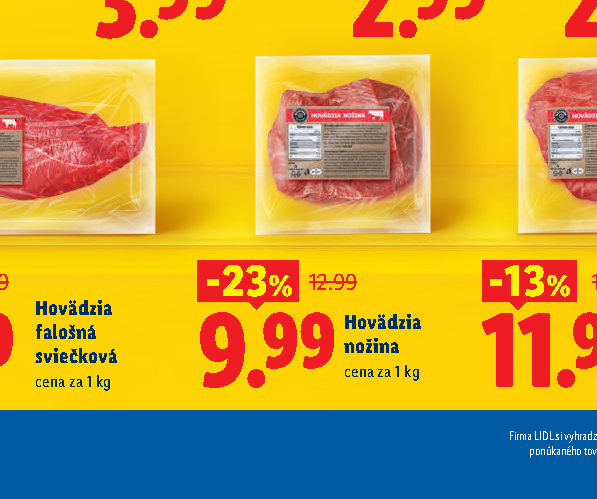 Hovädzia nožina