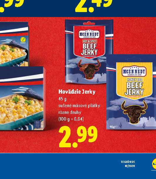 Hovädzie Jerky
