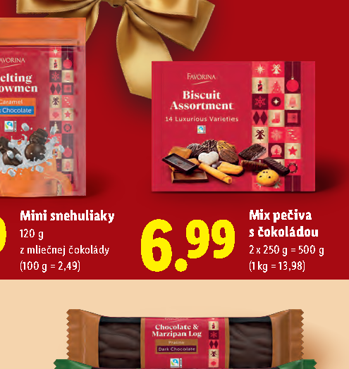 Mix pečiva s čokoládou
