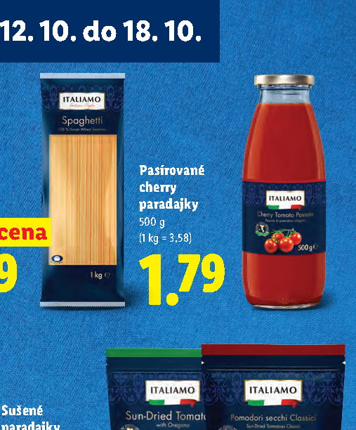 Pasírované cherry paradajky