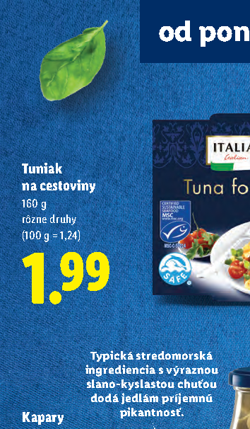 Tuniak na cestoviny