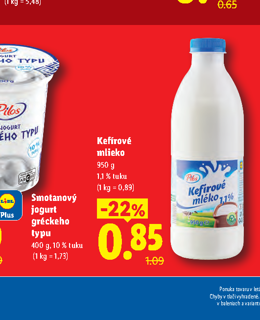 Kefírové mlieko