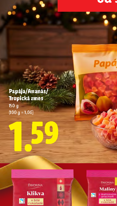 Papája/Ananás/ Tropická zmes