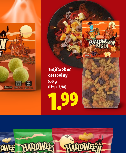 Trojfarebné cestoviny