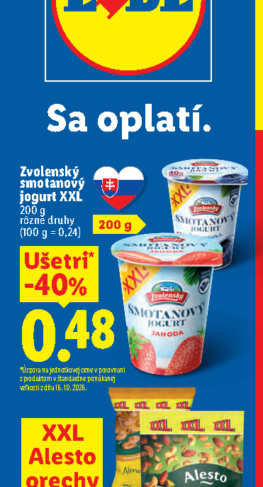 Zvolenský smotanový jogurt XXL