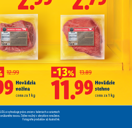 Hovädzie stehno