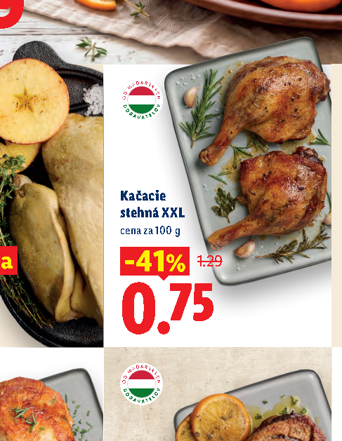 Kačacie stehná XXL