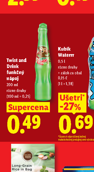 Twist and Drink funkčný nápoj Pardubickýperník