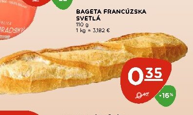 BAGETA FRANCÚZSKA SVETLÁ