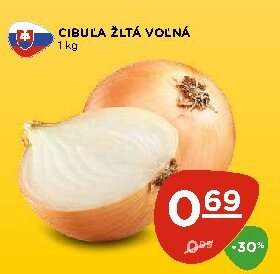 CIBUĽA ŽLTÁ VOĽNÁ