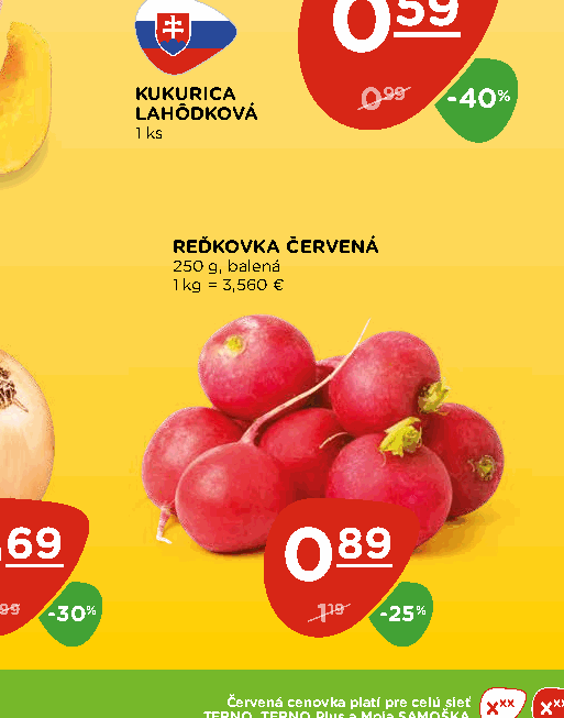 REĎKOVKA ČERVENÁ