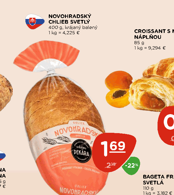 NOVOHRADSKÝ CHLIEB SVETLÝ