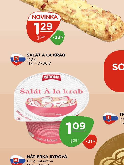 ŠALÁT A LA KRAB