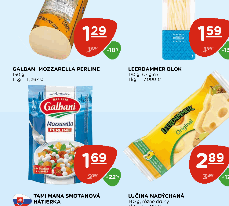 GALBANI MOZZARELLA PERLINE