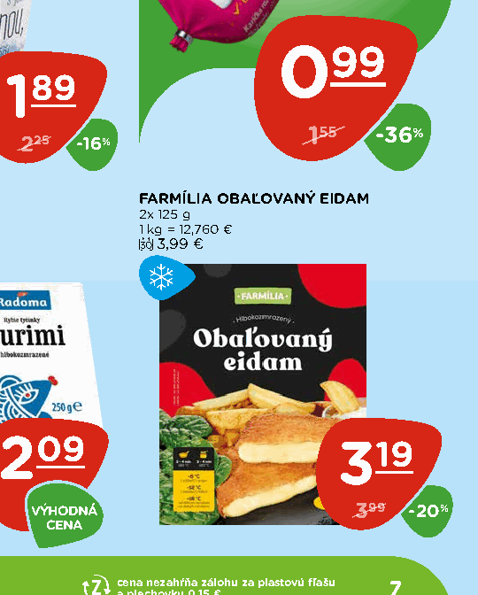 FARMÍLIA OBAĽOVANÝ EIDAM