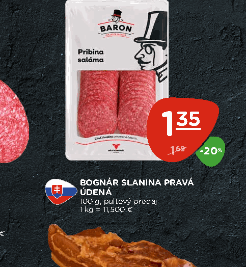 BOGNÁR SLANINA PRAVÁ ÚDENÁ