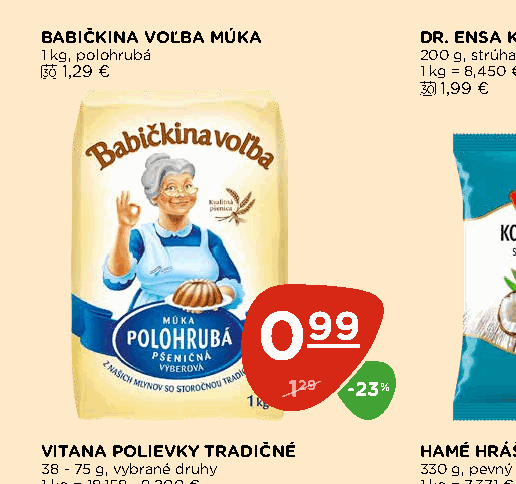 BABIČKINA VOĽBA MÚKA
