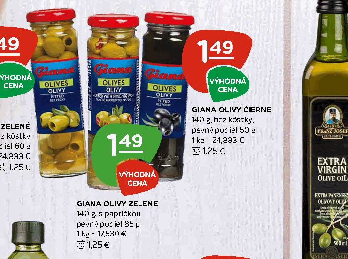 GIANA OLIVY ČIERNE