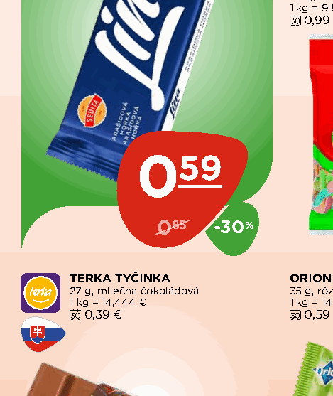 TERKA TYČINKA