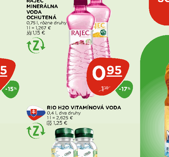 RIO H2O VITAMÍNOVÁ VODA