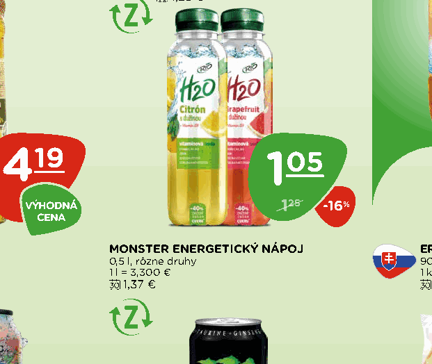 MONSTER ENERGETICKÝ NÁPOJ