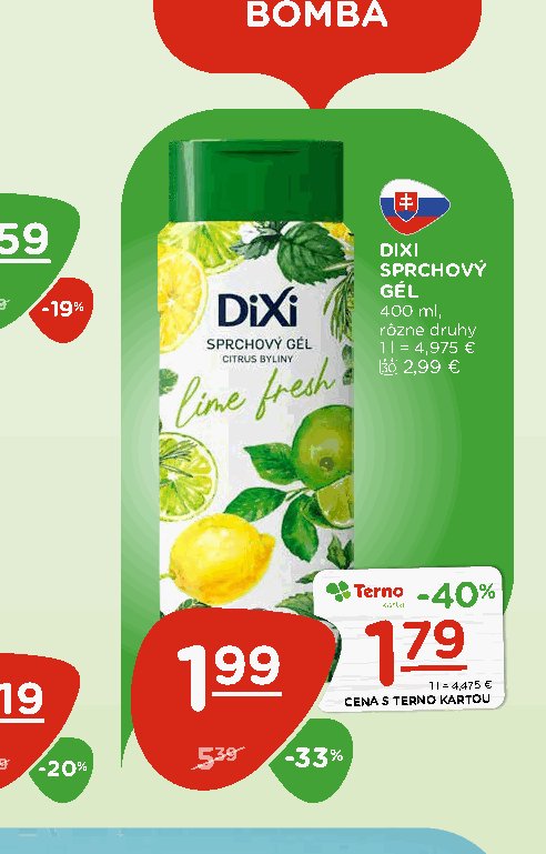 DIXI SPRCHOVÝ GÉL