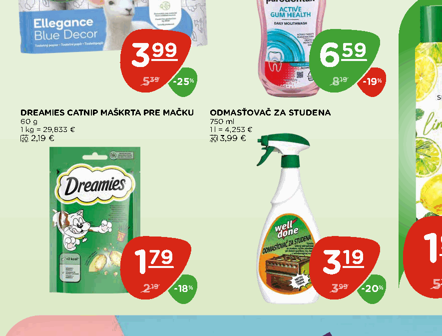ODMASŤOVAČ ZA STUDENA