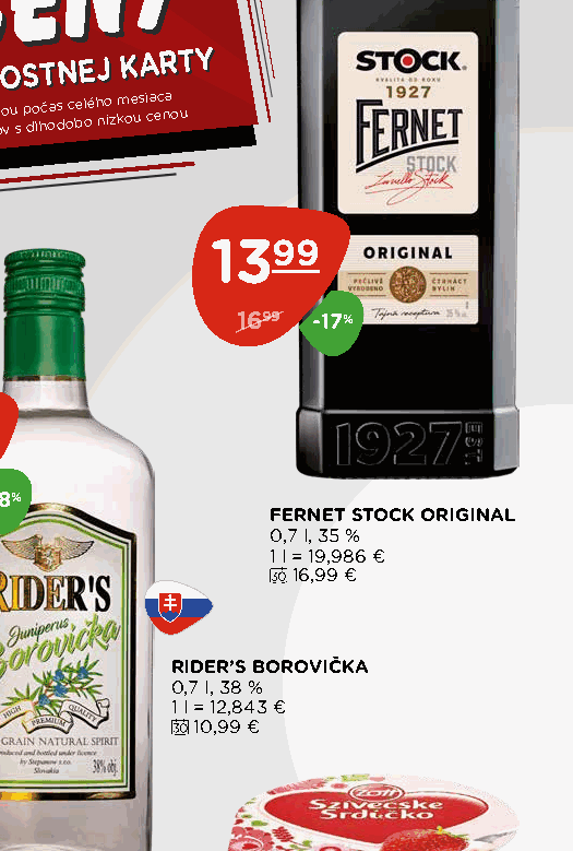 FERNET STOCK ORIGINAL