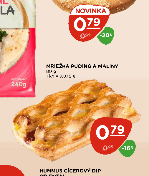 MRIEŽKA PUDING A MALINY