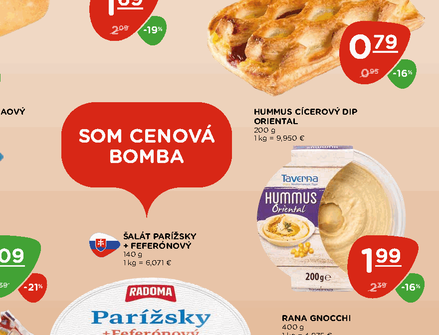 HUMMUS CÍCEROVÝ DIP ORIENTAL