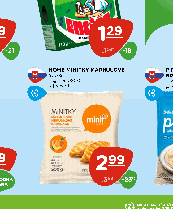 HOME MINITKY MARHUĽOVÉ