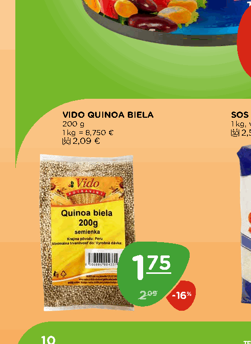 VIDO QUINOA BIELA