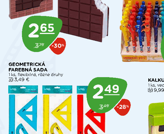 GEOMETRICKÁ FAREBNÁ SADA