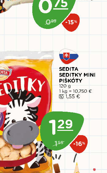 SEDITA SEDITKY MINI PIŠKÓTY