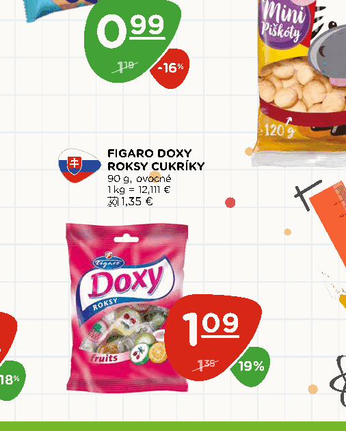 FIGARO DOXY ROKSY CUKRÍKY
