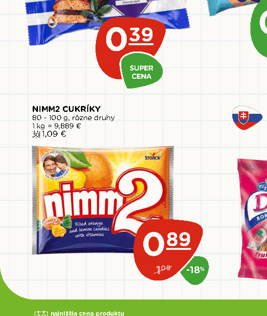 NIMM2 CUKRÍKY