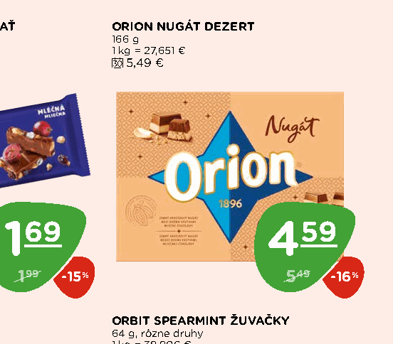ORION NUGÁT DEZERT