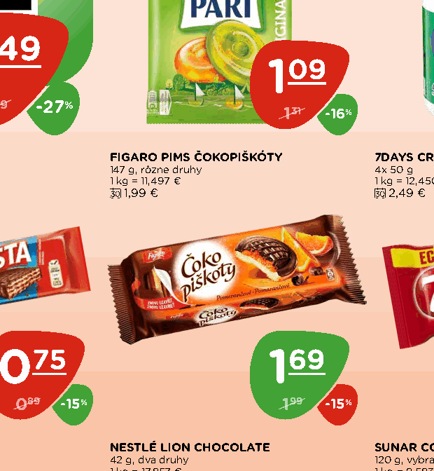 FIGARO PIMS ČOKOPIŠKÓTY