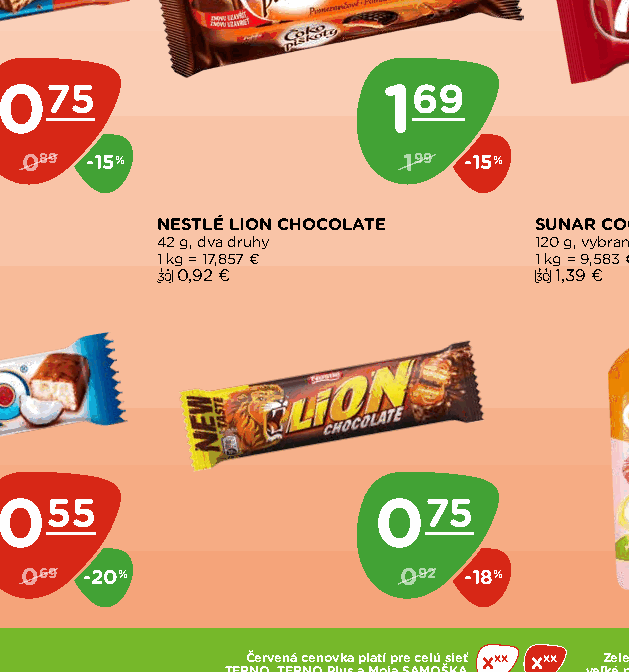 NESTLÉ LION CHOCOLATE