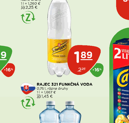 RAJEC 321 FUNKČNÁ VODA
