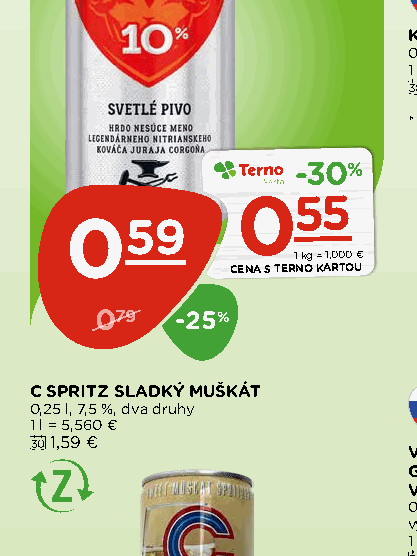 C SPRITZ SLADKÝ MUŠKÁT