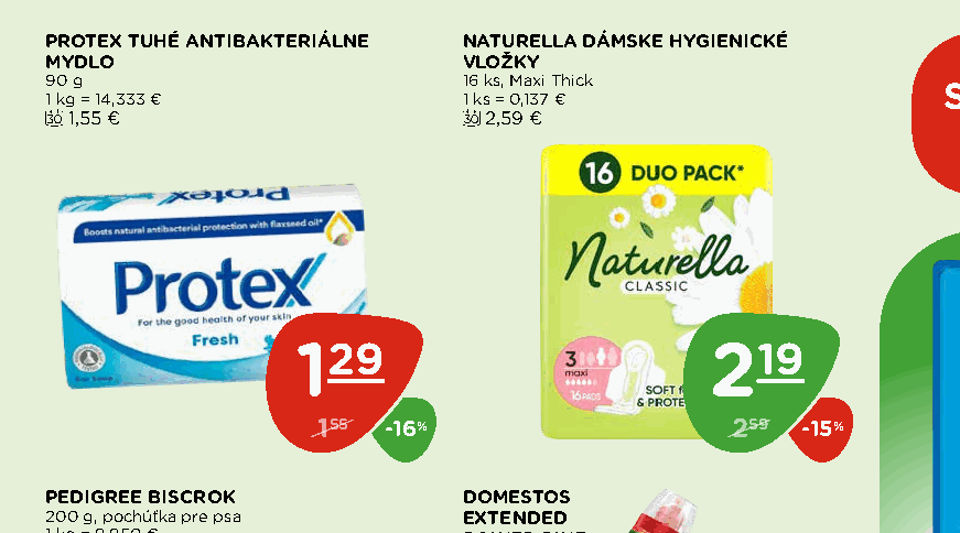 PROTEX TUHÉ ANTIBAKTERIÁLNE MYDLO