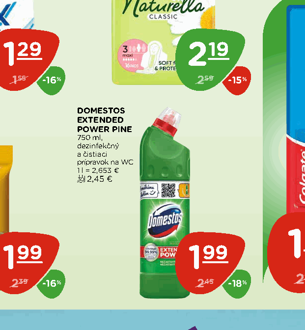 DOMESTOS EXTENDED POWER PINE