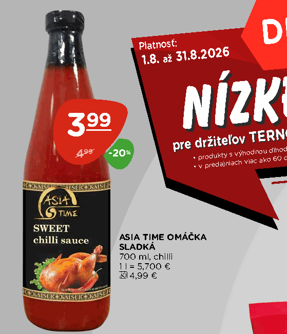 ASIA TIME OMÁČKA SLADKÁ