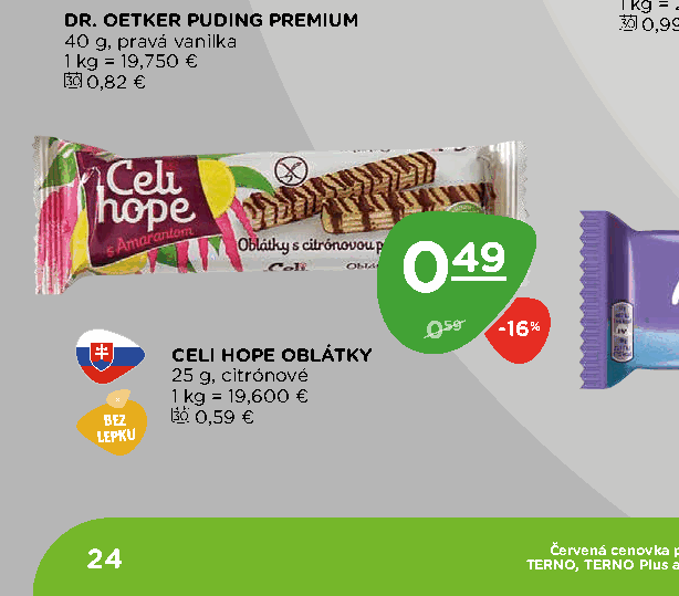 CELI HOPE OBLÁTKY
