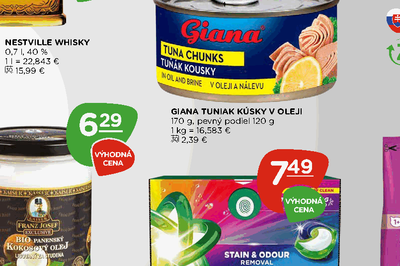 GIANA TUNIAK KÚSKY V OLEJI