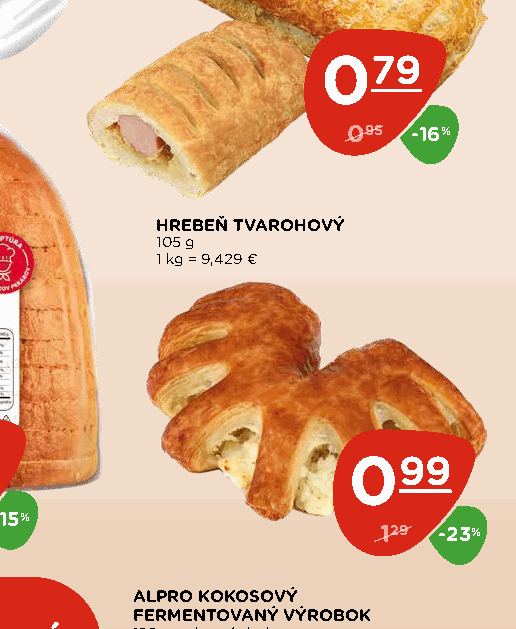 HREBEŇ TVAROHOVÝ
